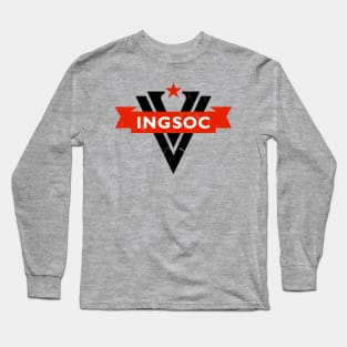 Ingsoc - Nineteen Eighty Four (1984) George Orwell Long Sleeve T-Shirt